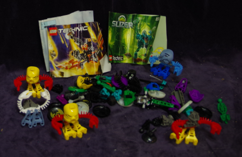 C21: Technic Lego - 3 x `Slizer' Sets