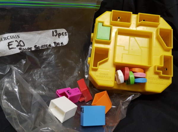 E20: Keys of Learning Shape Sorter Box